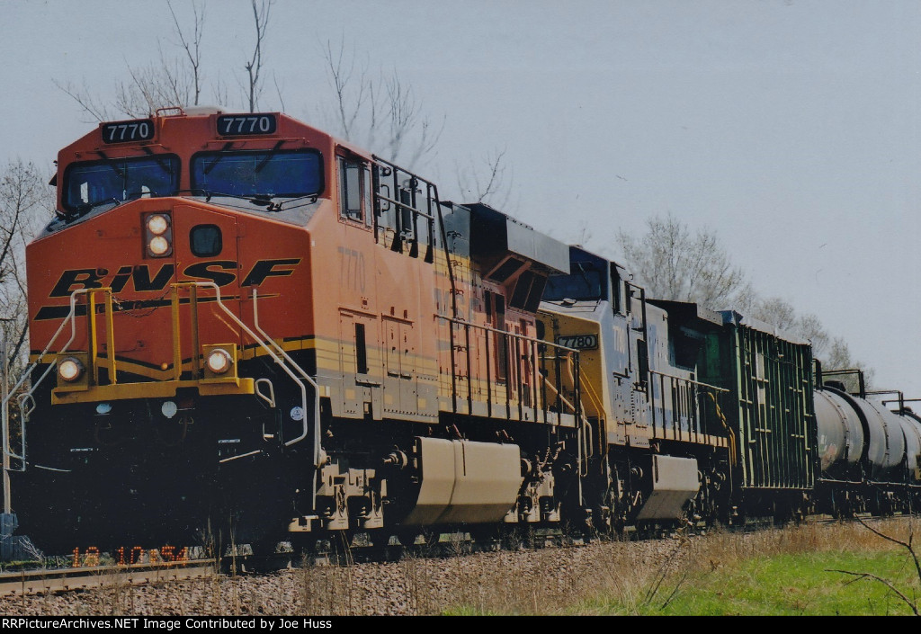 BNSF 7770 West